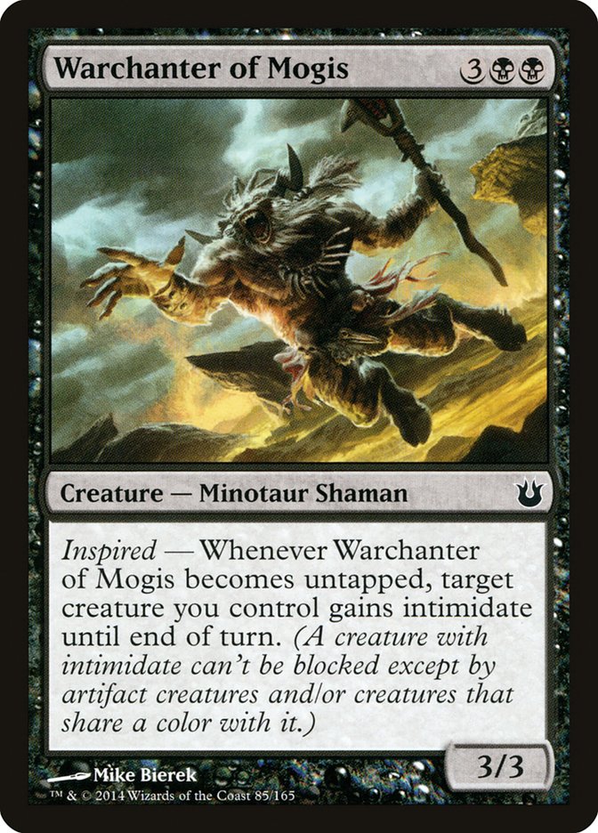 Warchanter of Mogis [Foil] :: BNG