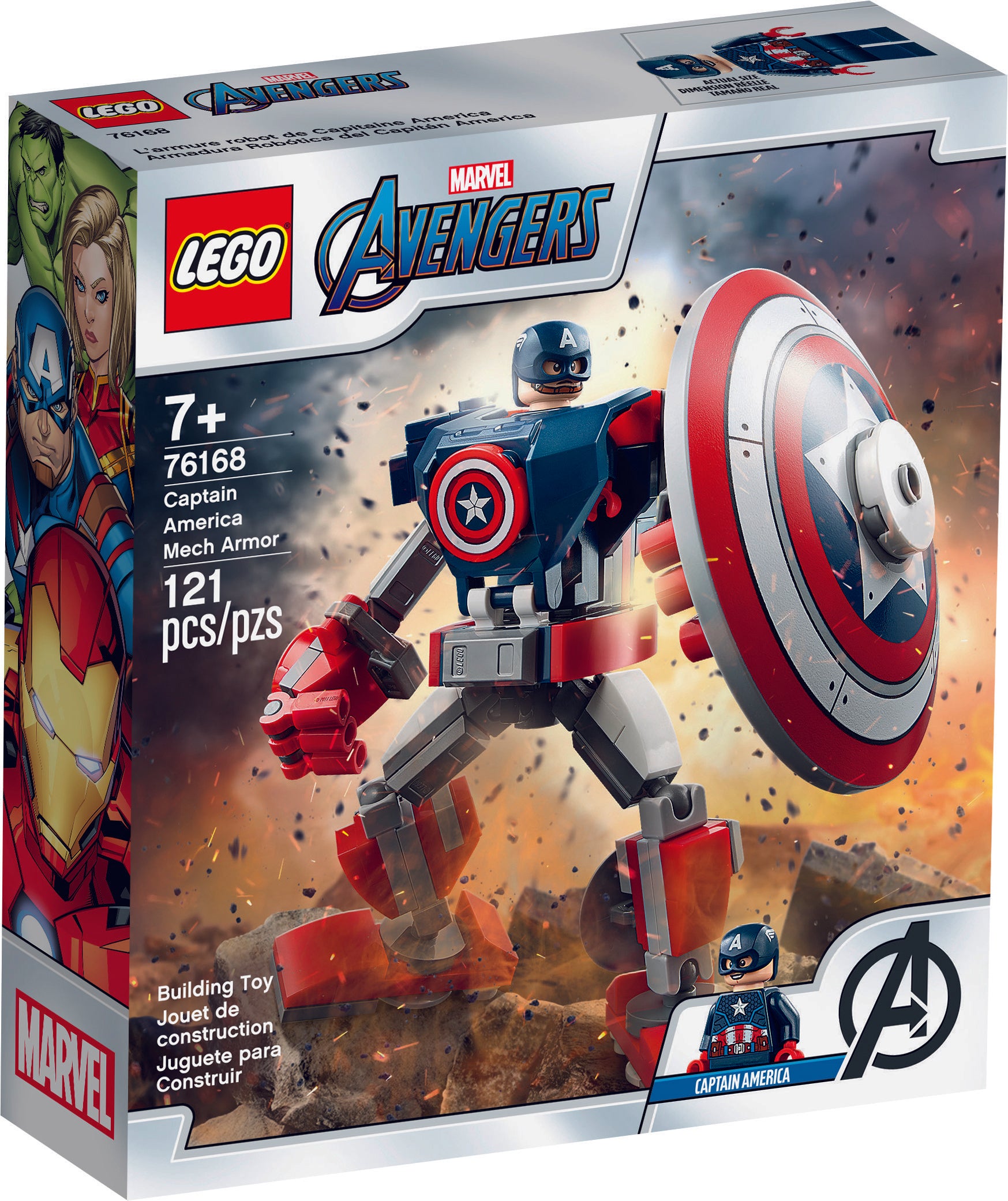 LEGO: Super Heroes - Captain America Mech Armor