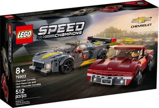 LEGO: Speed Champions - Chevrolet Corvette C8.R Race Car and 1968 Chevrolet Corvette Speed Champions Price