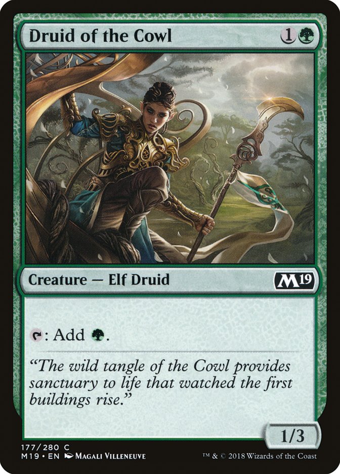 Druid of the Cowl :: M19
