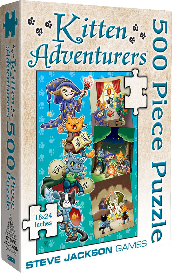 Kitten Adventurers (500pc puzzle)