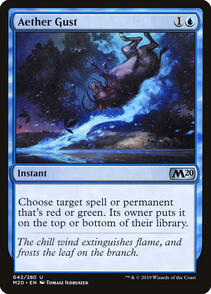 Aether Gust [Foil] :: M20