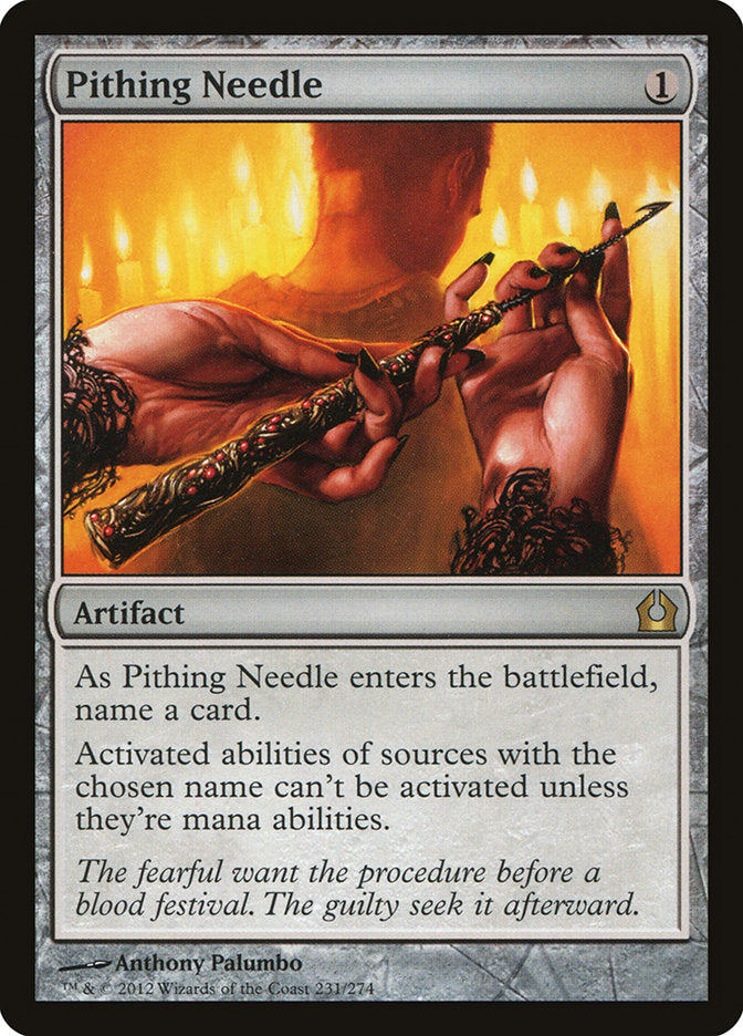 Pithing Needle [Foil] :: RTR