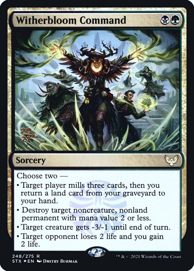 Witherbloom Command [Foil] :: PSTX