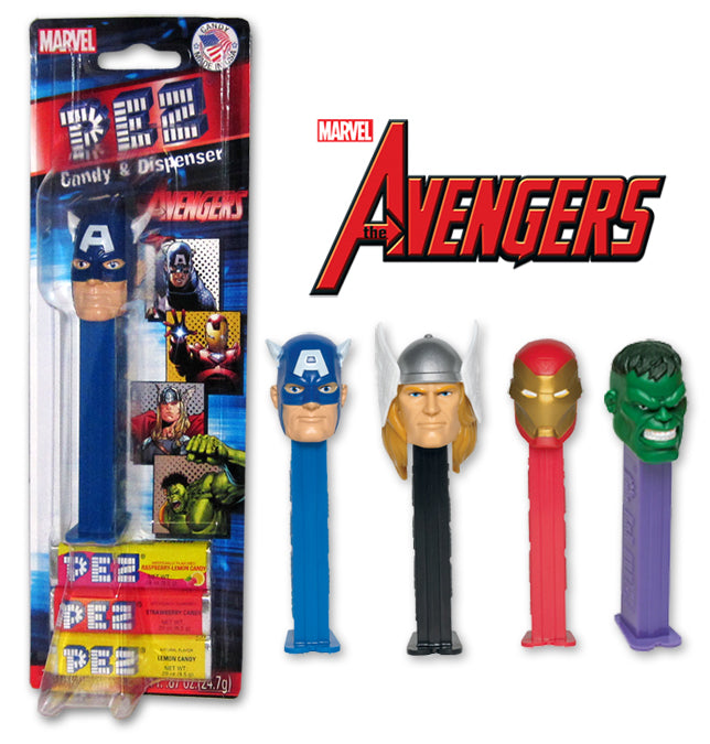 Pez: Marvel Avengers (assorted)