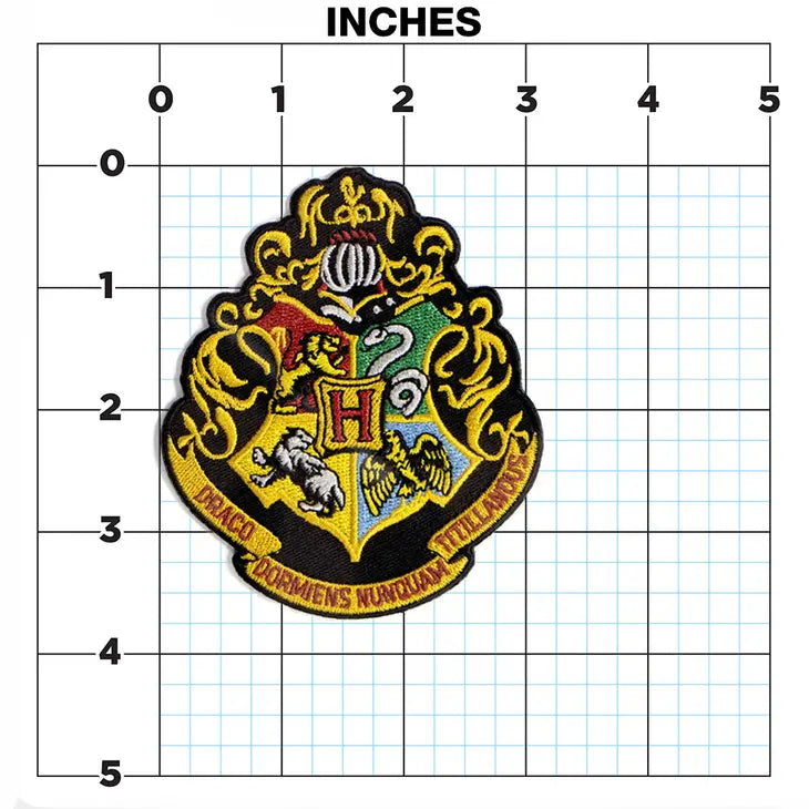 Harry Potter Hogworts Crest Patch