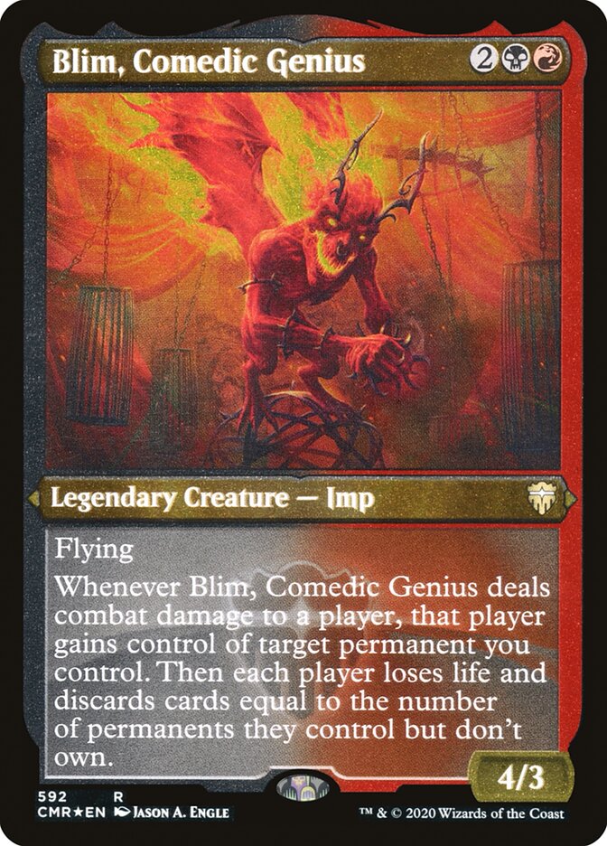 Blim, Comedic Genius (Foil Etched) [Foil] :: CMR