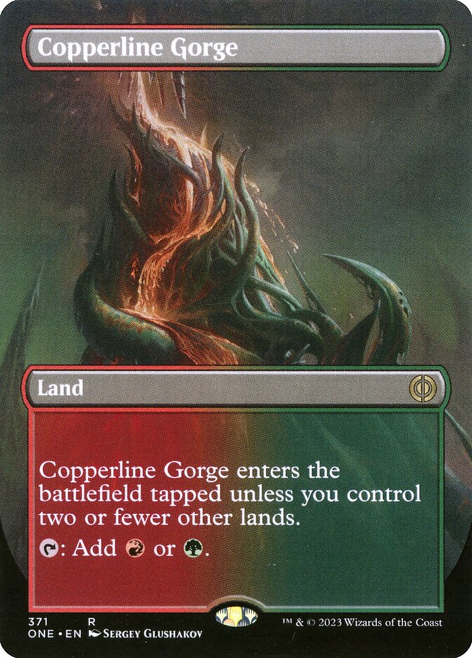 Copperline Gorge (Borderless) [Foil] :: ONE