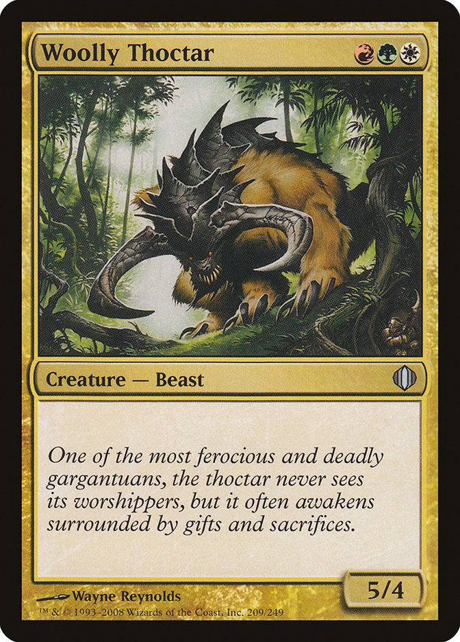 Woolly Thoctar [Foil] :: ALA