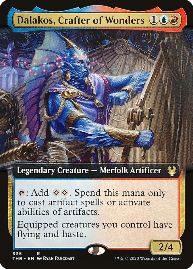 Dalakos, Crafter of Wonders (Extended Art) [Foil] :: THB