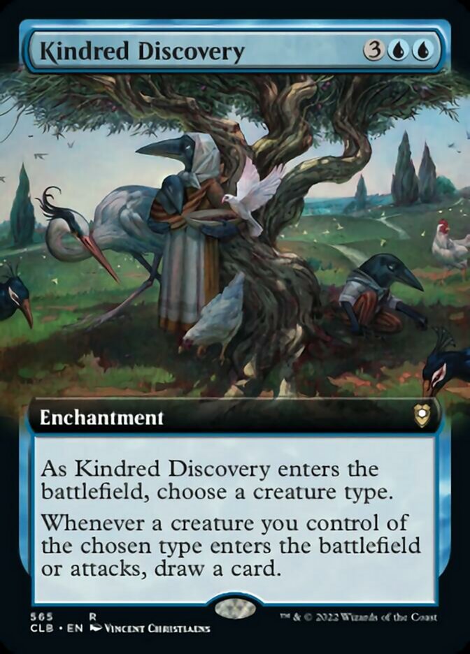 Kindred Discovery (Extended Art) [Foil] :: CLB