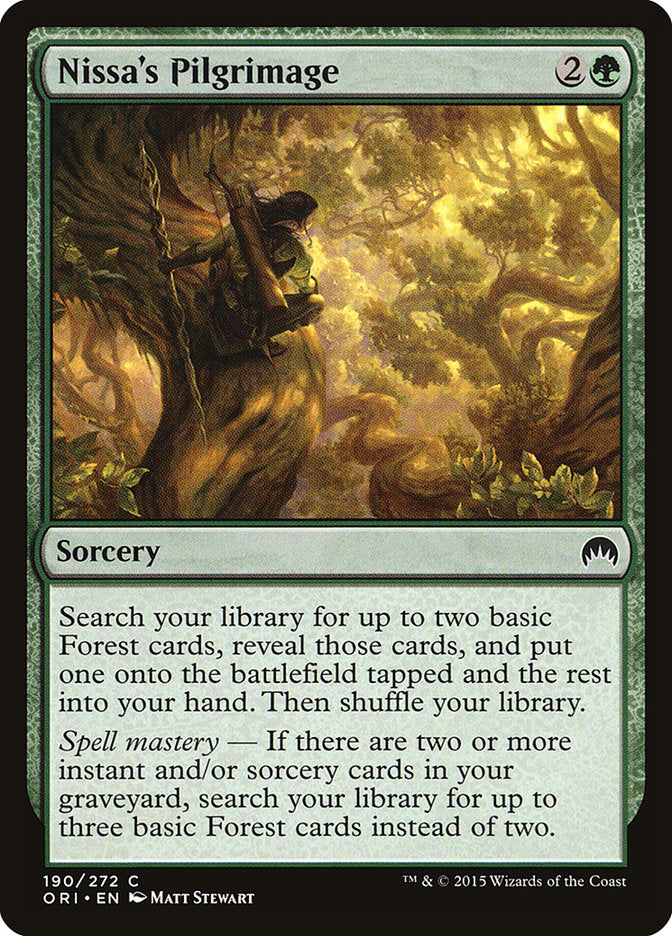 Nissa's Pilgrimage :: ORI