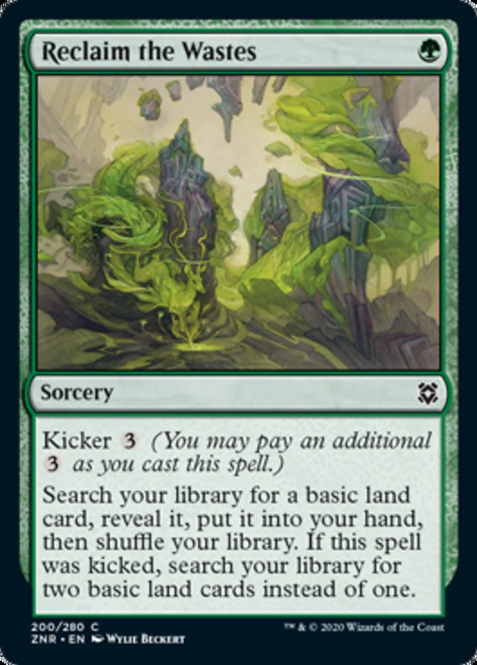 Reclaim the Wastes [Foil] :: ZNR