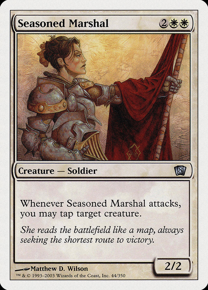 Seasoned Marshal [Foil] :: 8ED