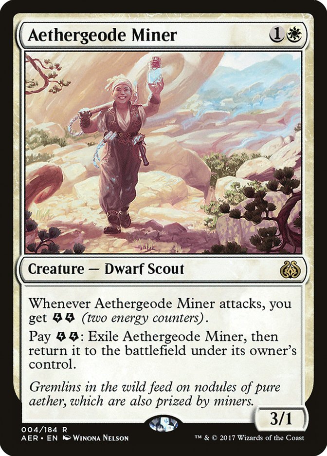 Aethergeode Miner [Foil] :: AER