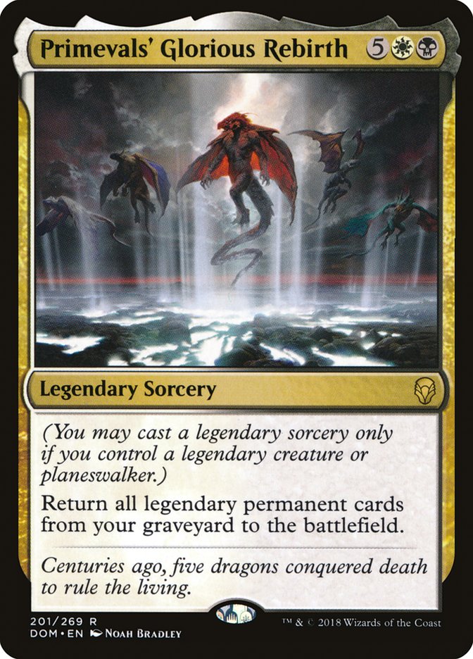 Primevals' Glorious Rebirth [Foil] :: DOM