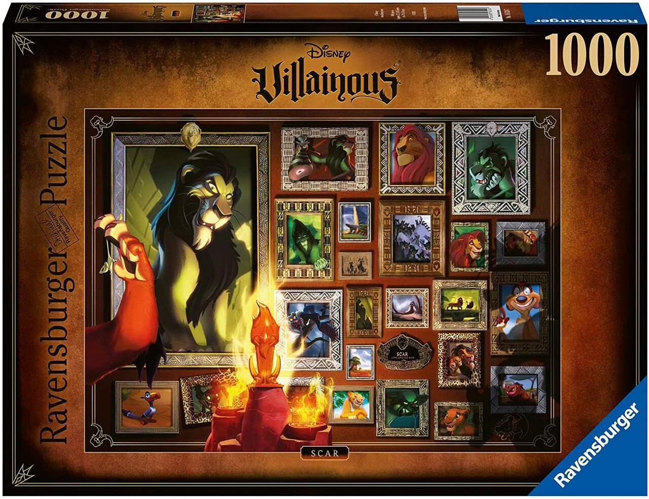 Disney Villainous - Scar (1000 pc puzzle)