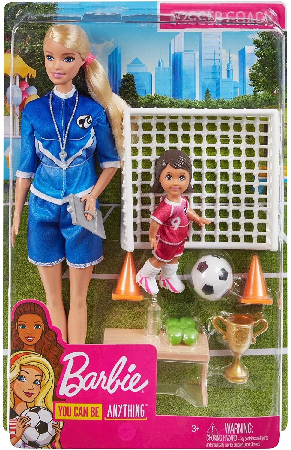 Barbie Soccer Coach Doll