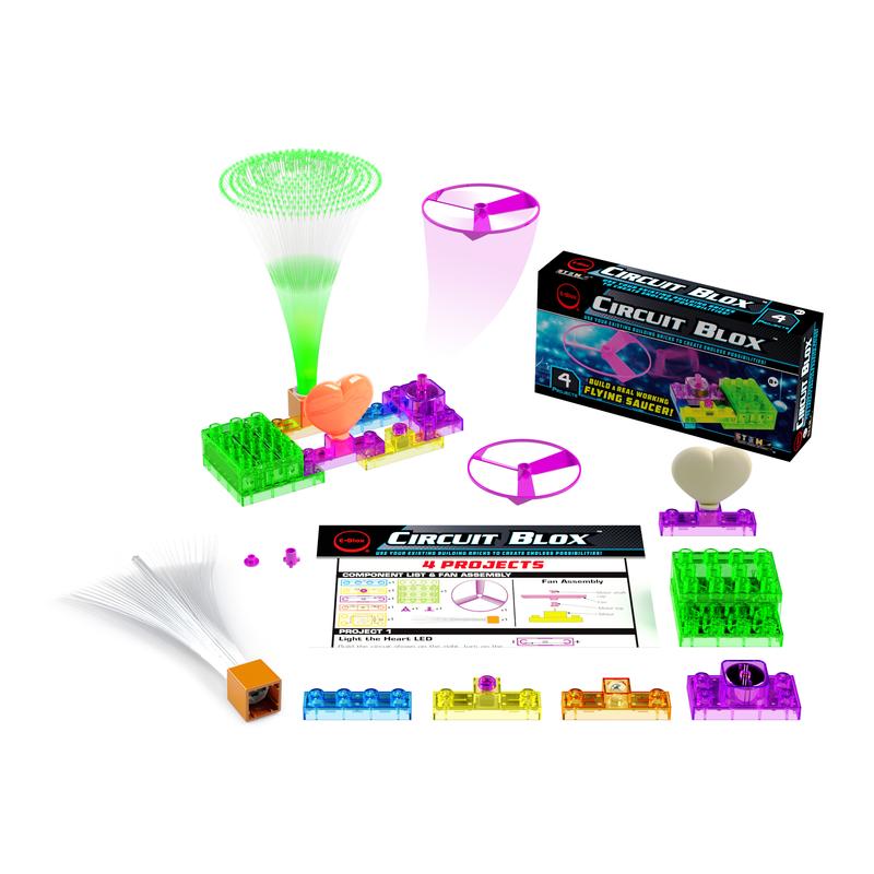 Circuit Blox: 4 - E-Blox Circuit Board Building
