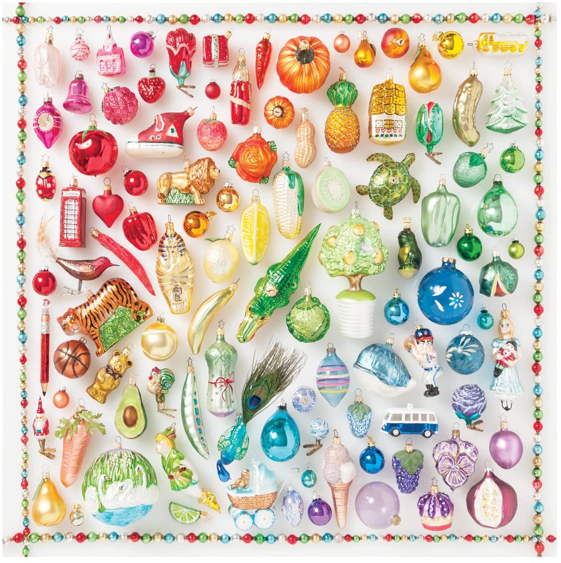 Rainbow Ornaments (500 pc puzzle)