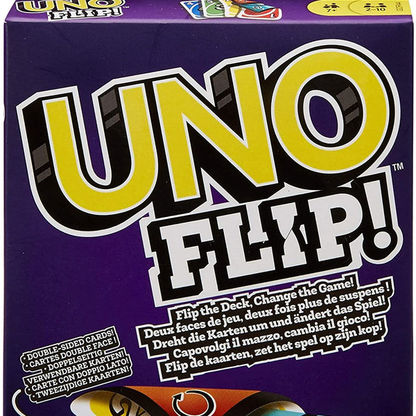 UNO FLIP Kartenspiel - Merchandise Tischspiel Für Spannende Runden