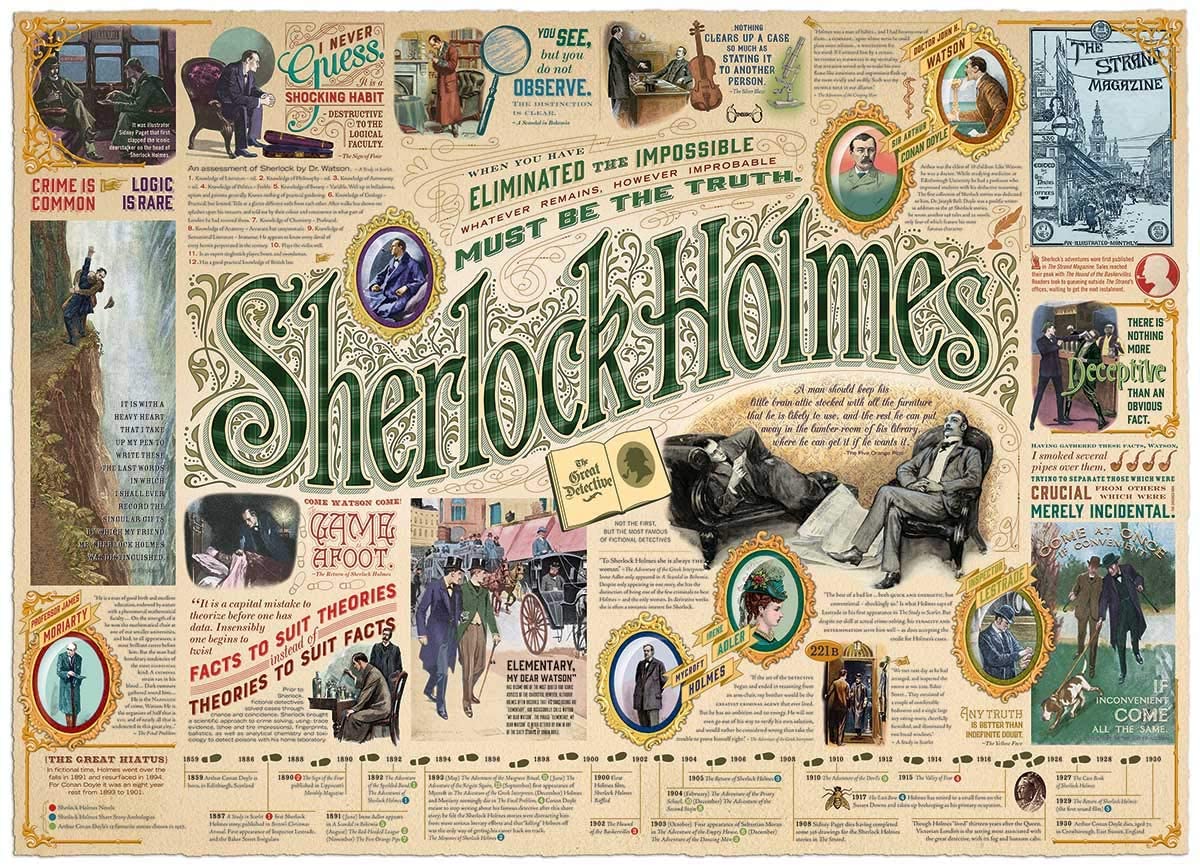 Sherlock Holmes (1000 pc puzzle)
