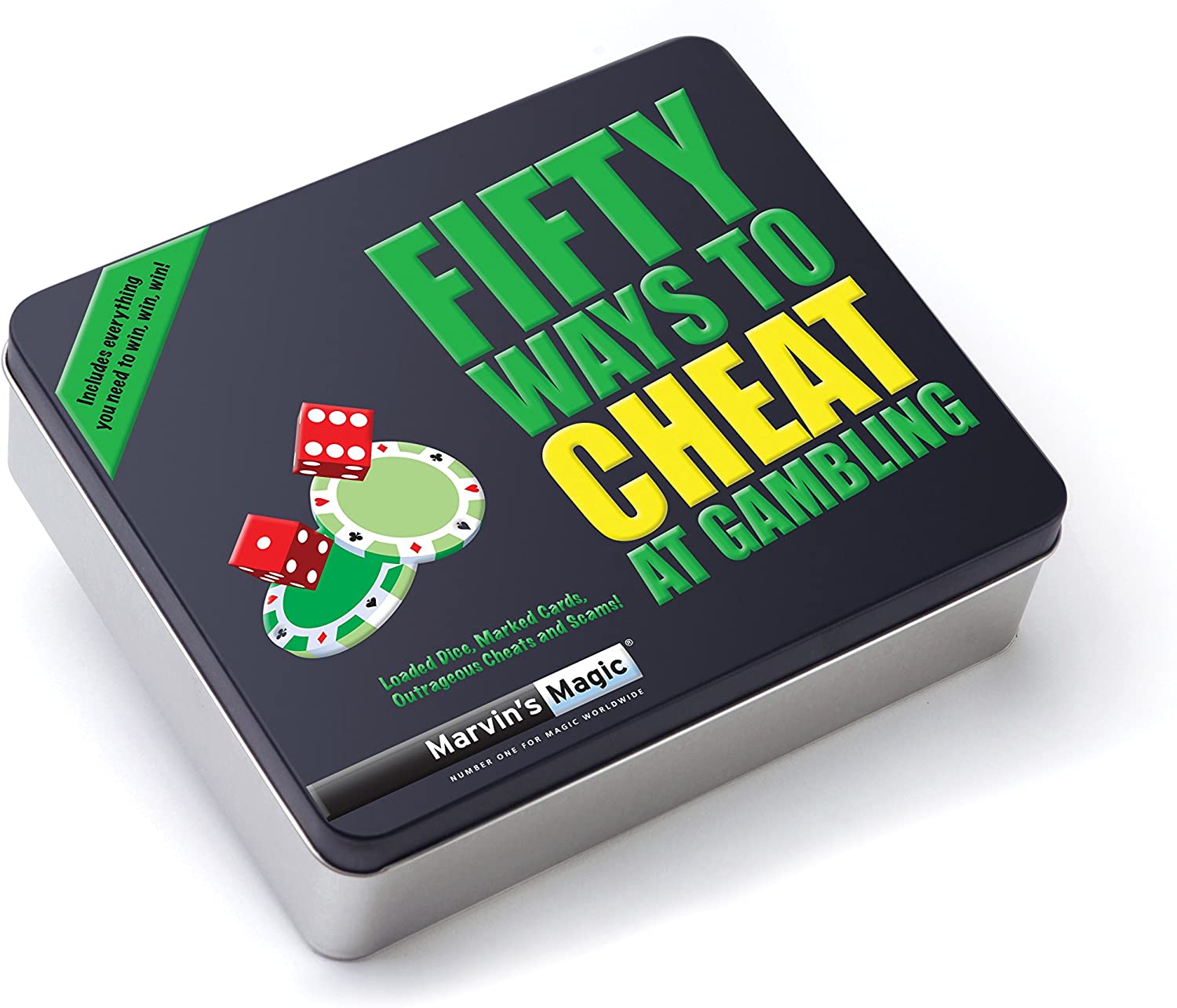 Marvin's Magic Fifty Ways to Cheat at Gambling Tin