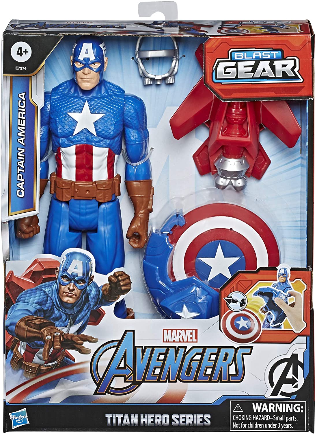 Titan Hero Blast Gear: Captain America