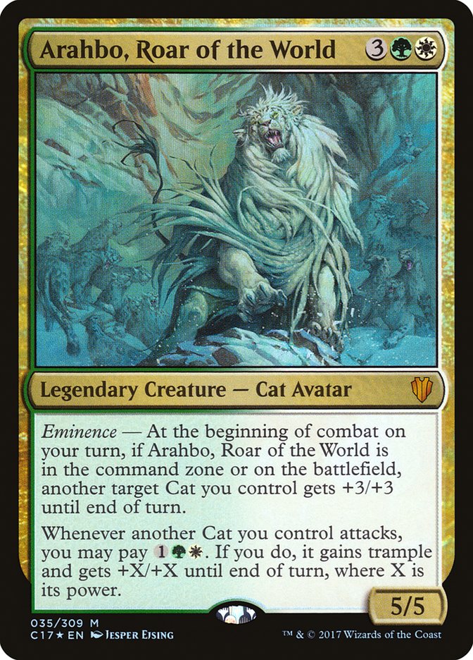 Arahbo, Roar of the World [Foil] :: C17