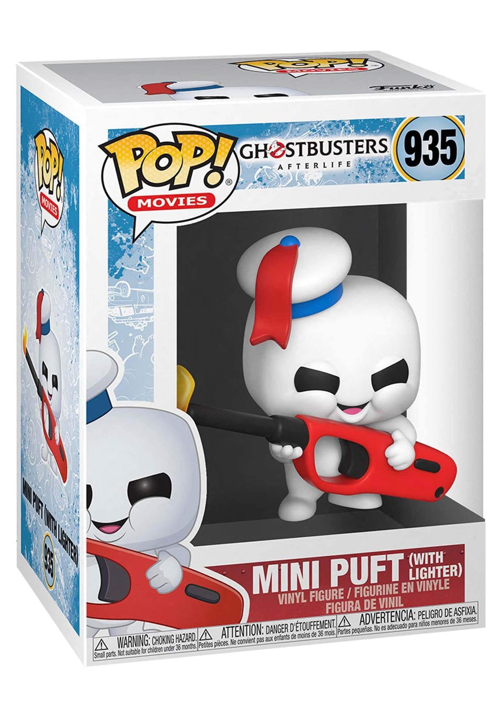 Movies: Ghostbusters Afterlife - Mini Puft with Lighter Pop! Vinyl Figure (935)