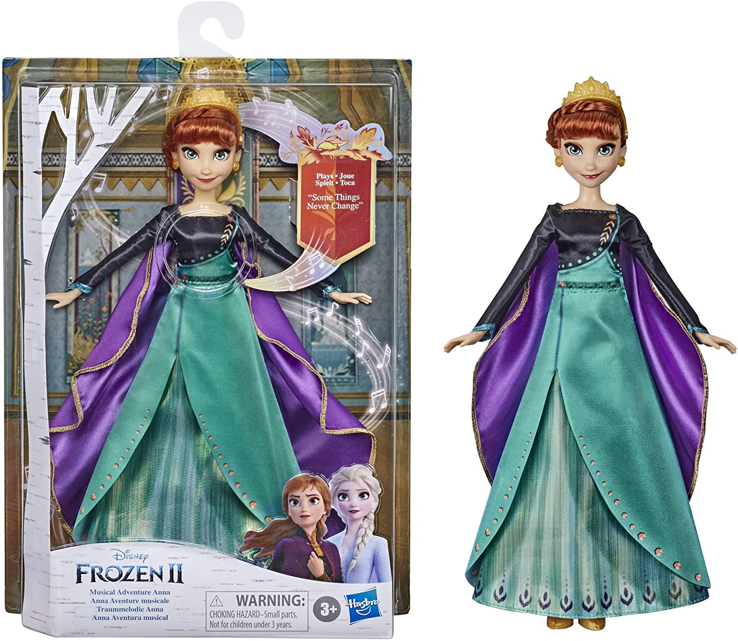 Frozen II: Musical Adventure Anna Doll