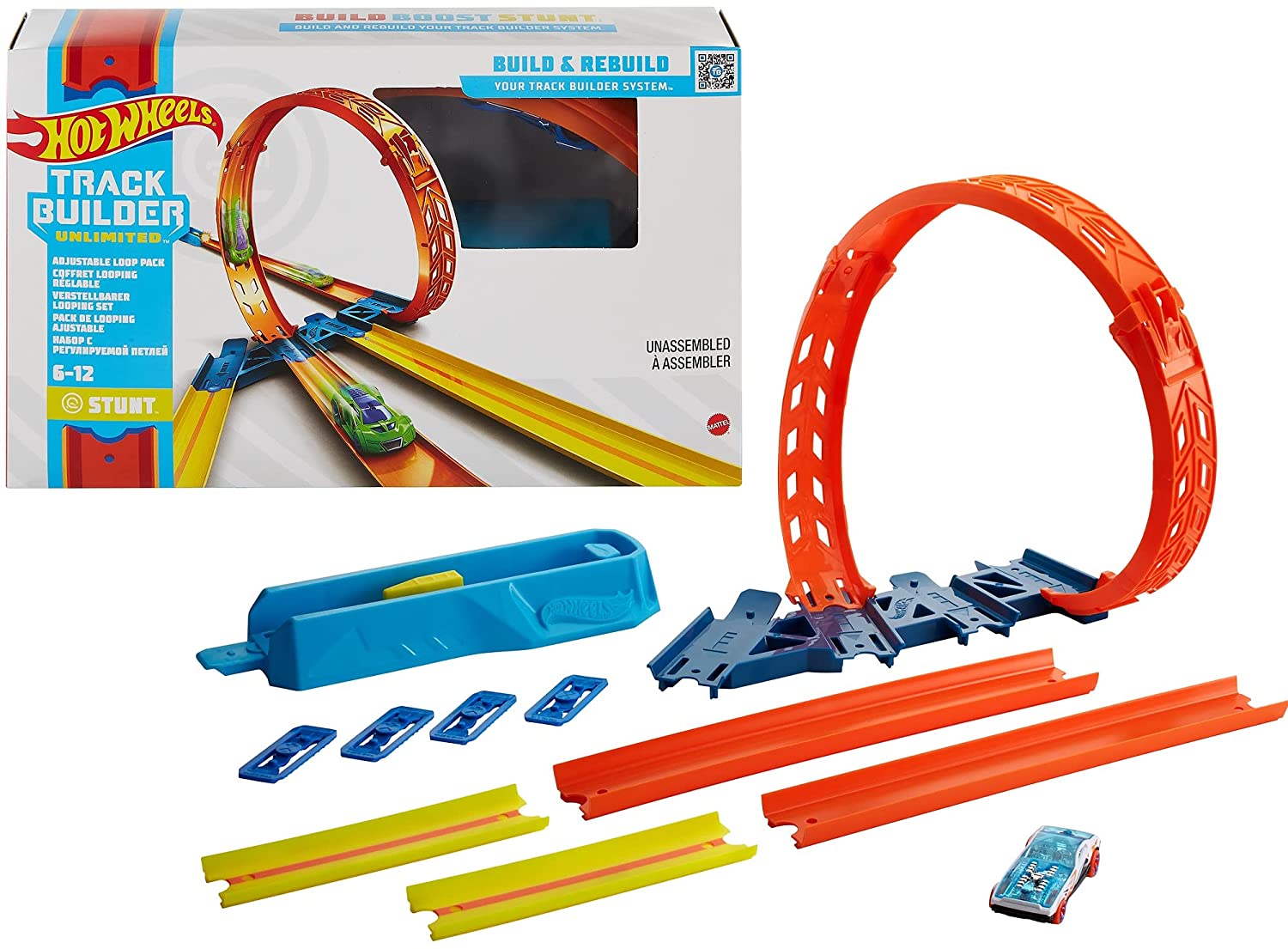 Hot Wheels: Track Builder Adjustable Loop