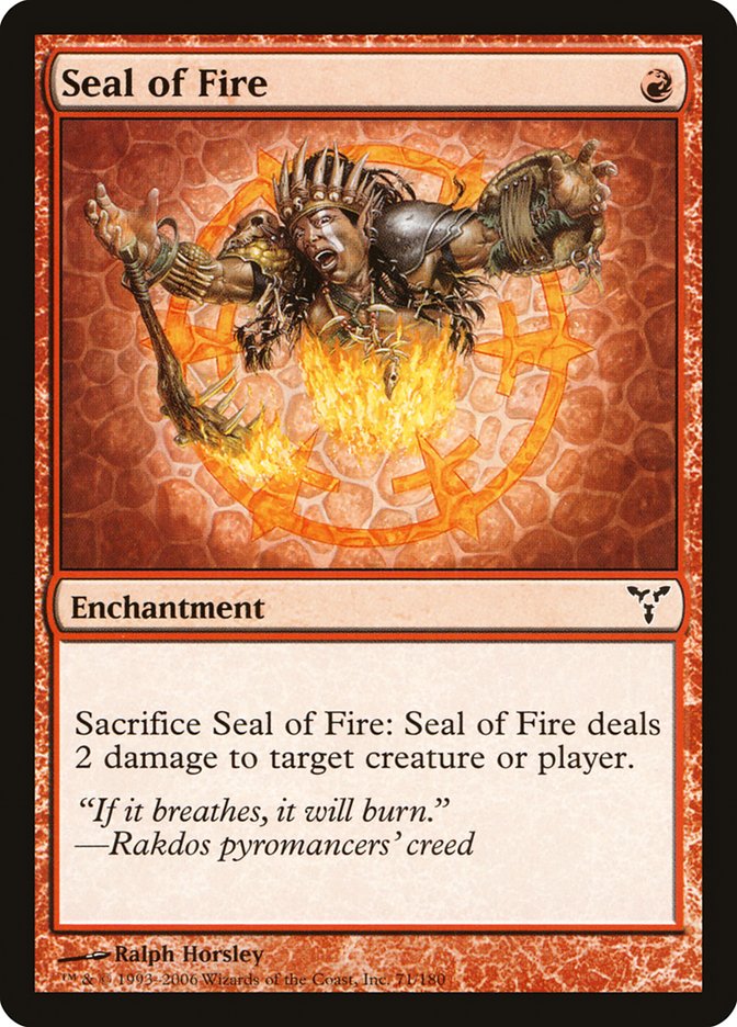 Seal of Fire [Foil] :: DIS