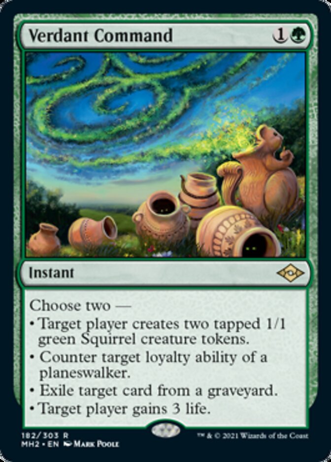 Verdant Command [Foil] :: MH2