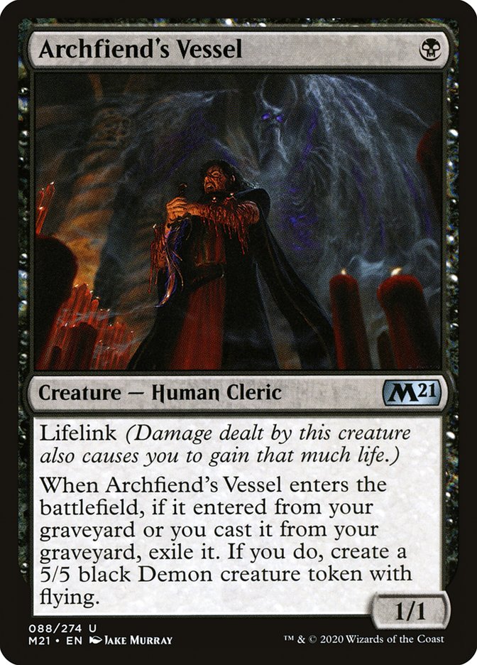 Archfiend's Vessel [Foil] :: M21