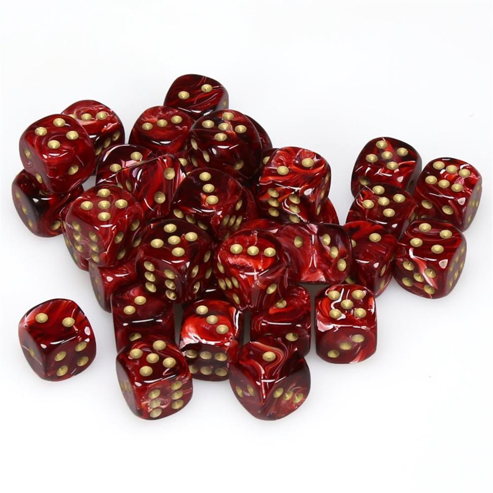 Chessex Borealis Light Smoke/Silver – Set De 10 Dés D10 Lumineux – Parfait Pour Jeux De Rôle & Collection