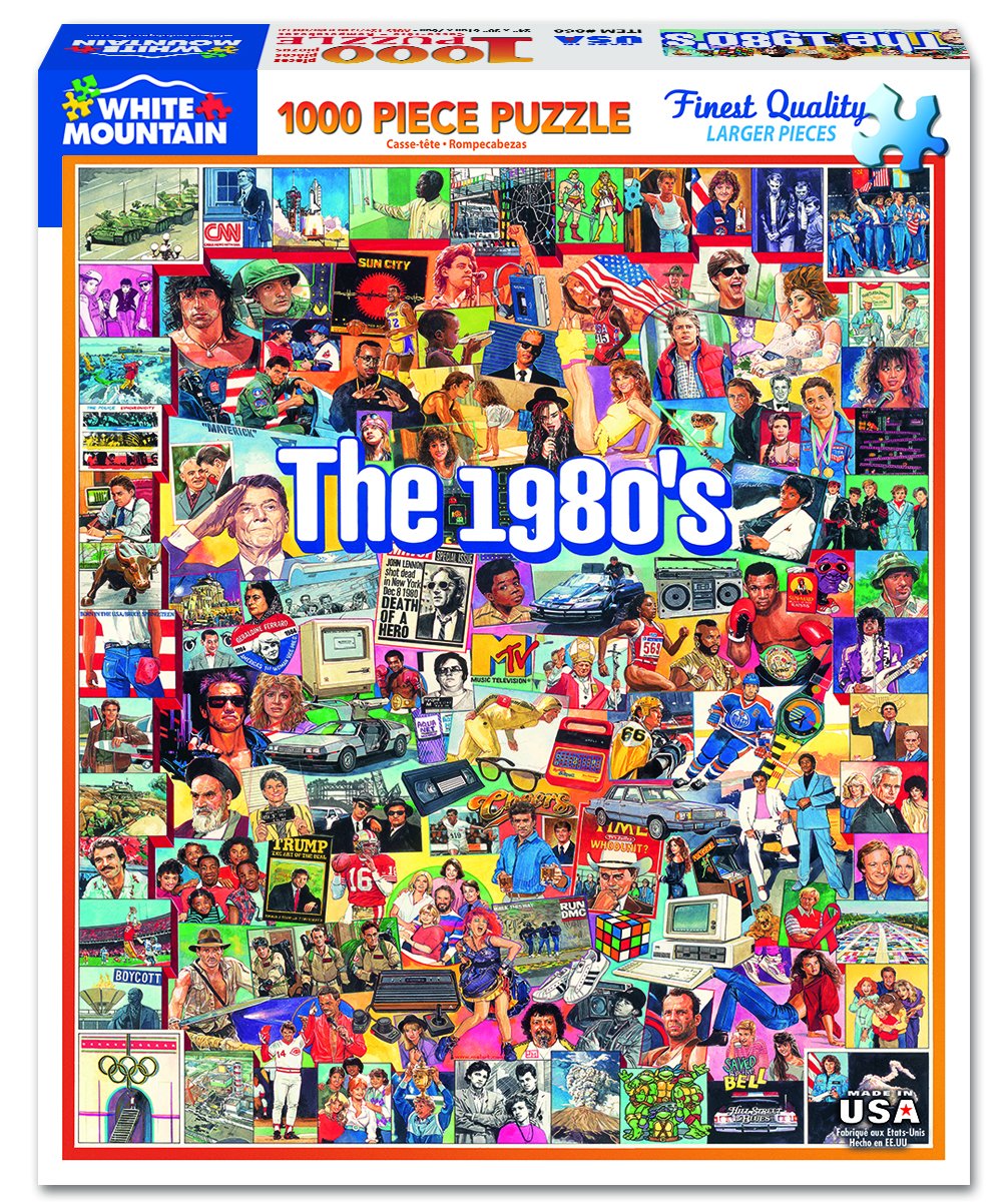 The 1980’s (1000 pc puzzle)