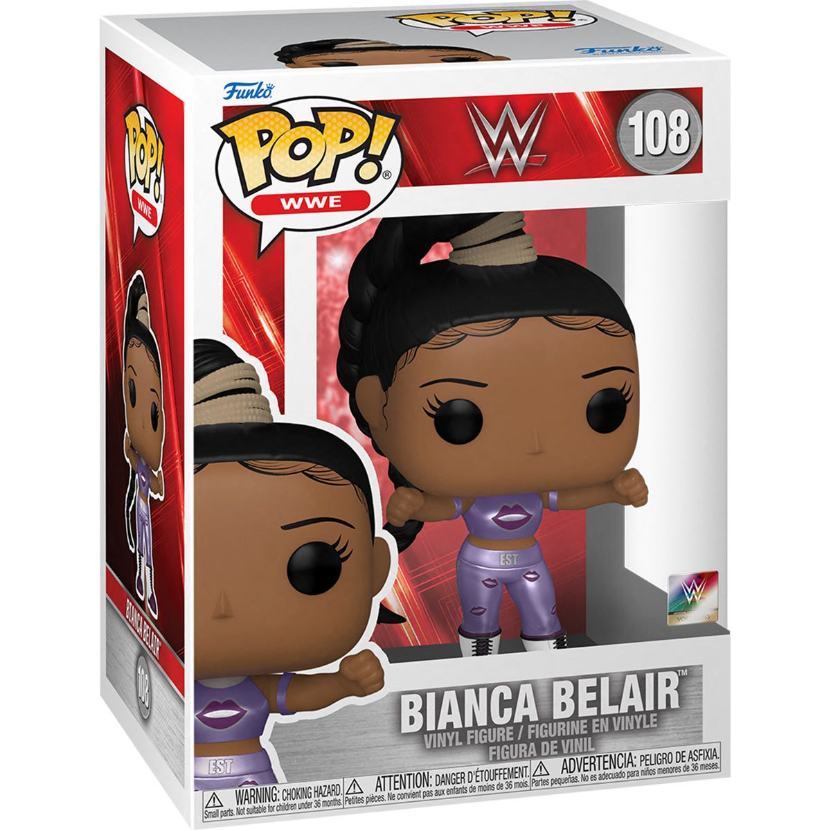 WWE: Bianca Belair Pop! Vinyl Figure (108)