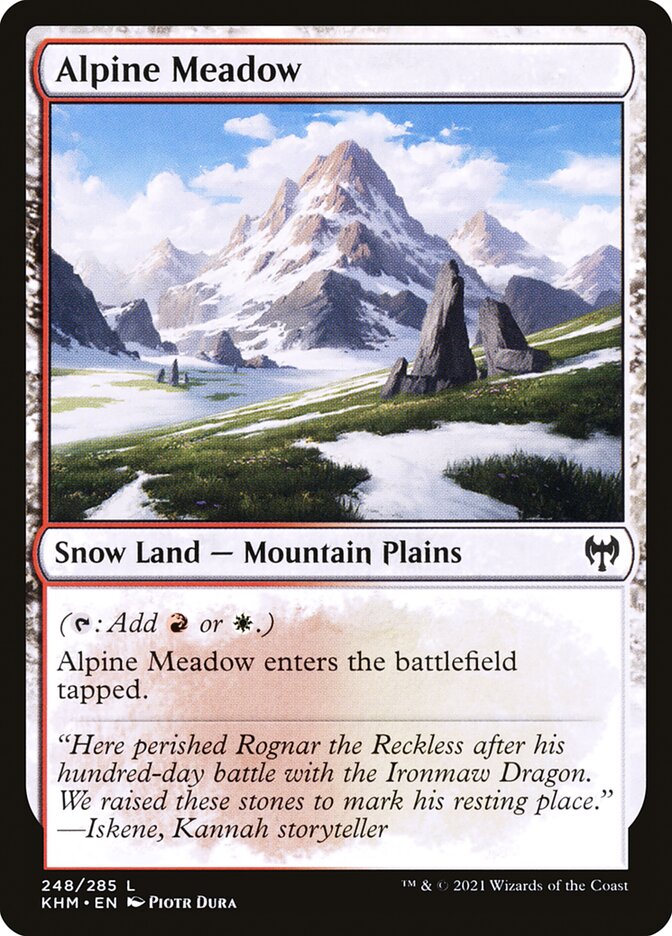 Alpine Meadow [Foil] :: KHM