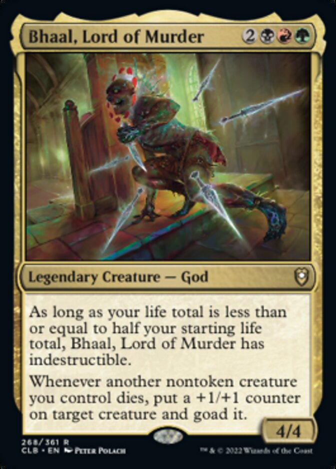 Bhaal, Lord of Murder [Foil] :: CLB