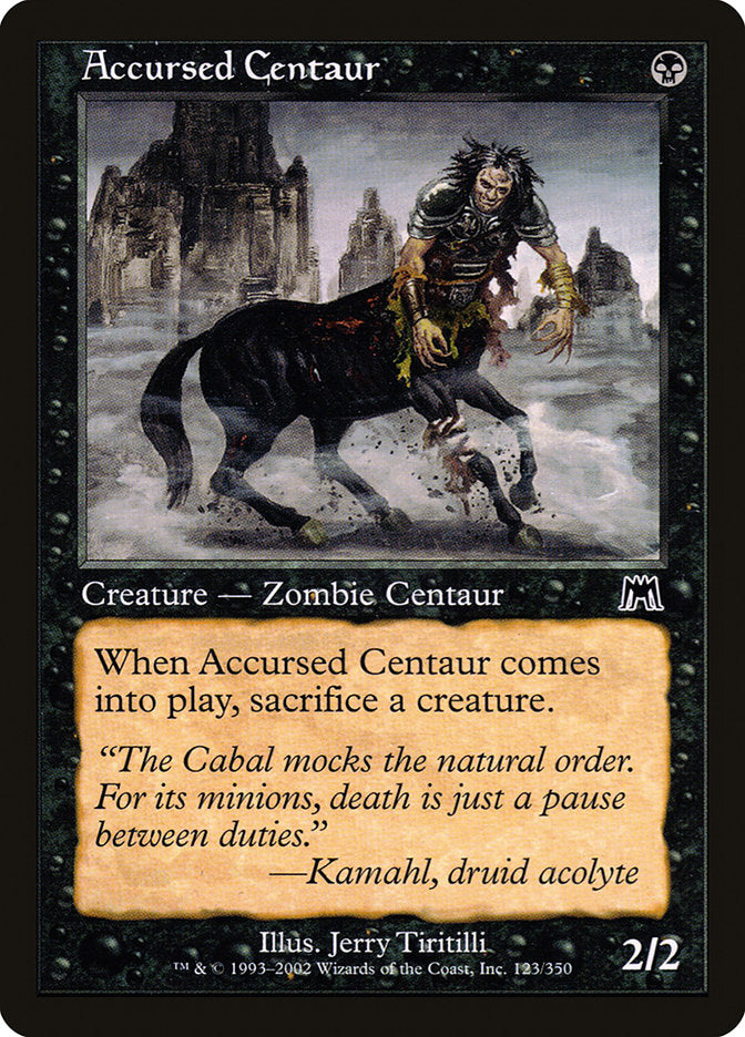 Accursed Centaur :: ONS