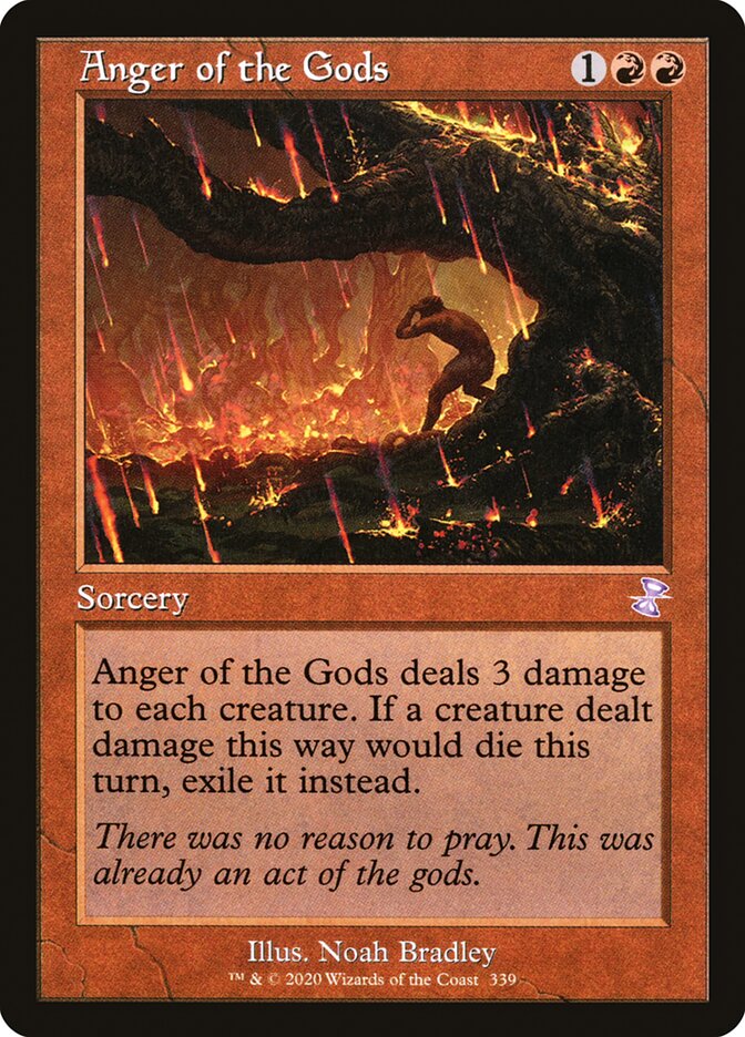 Anger of the Gods [Foil] :: TSR