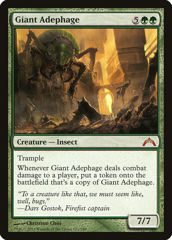 Giant Adephage [Foil] :: GTC
