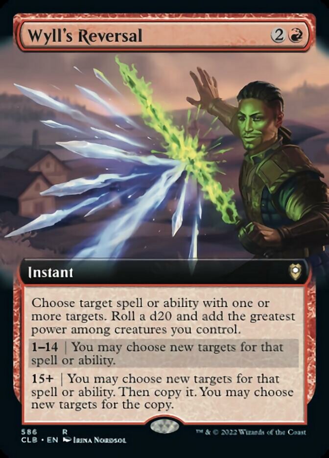 Wyll's Reversal (Extended Art) [Foil] :: CLB