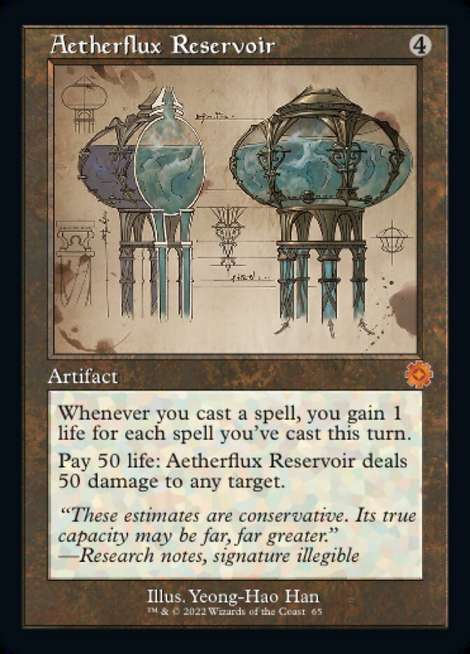 Aetherflux Reservoir (Schematic) [Foil] :: BRR