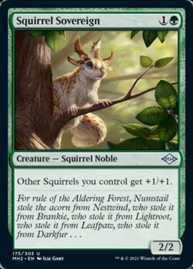 Squirrel Sovereign [Foil] :: MH2