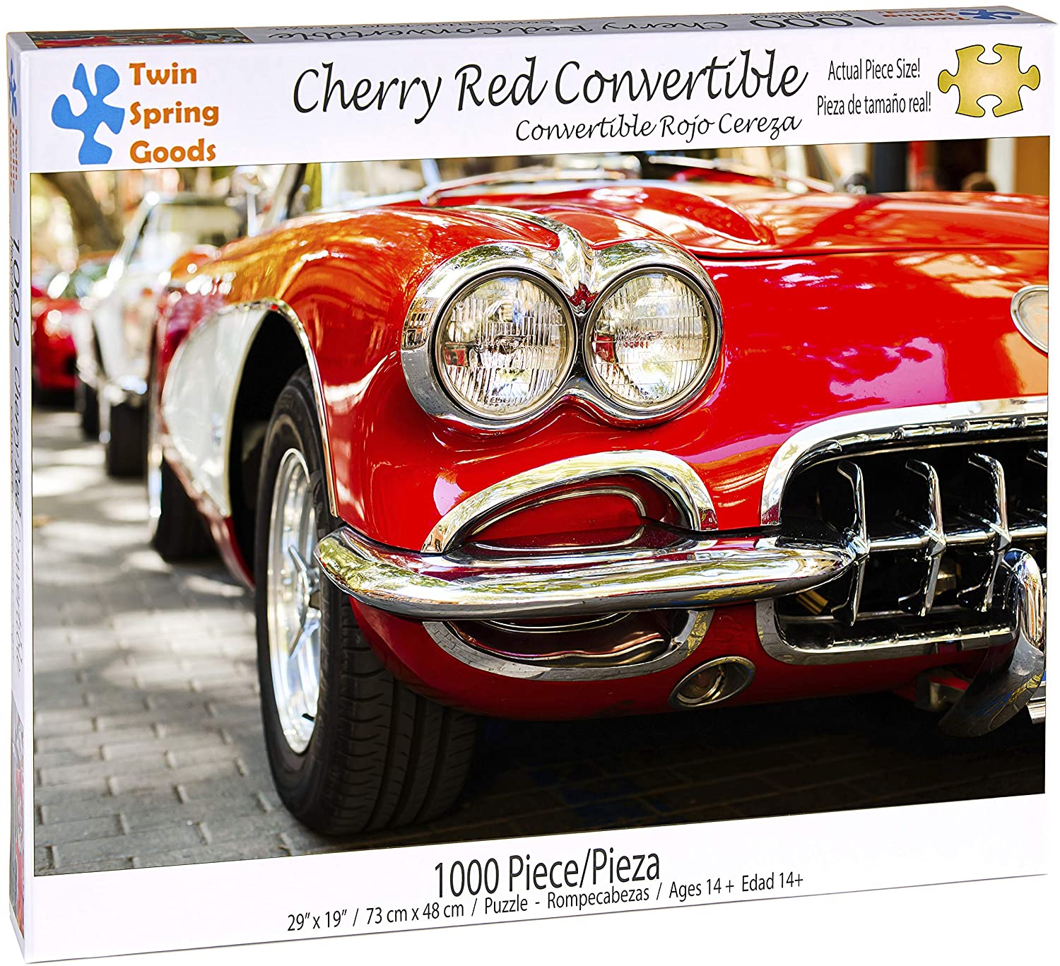 Cherry Red Convertible (1000 pc puzzle)