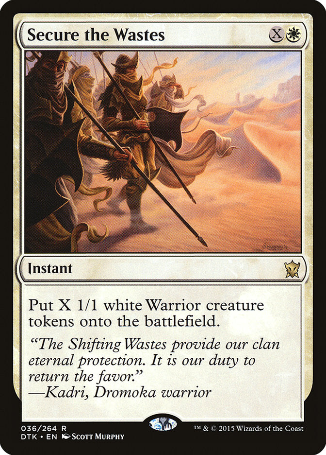 Secure the Wastes [Foil] :: DTK