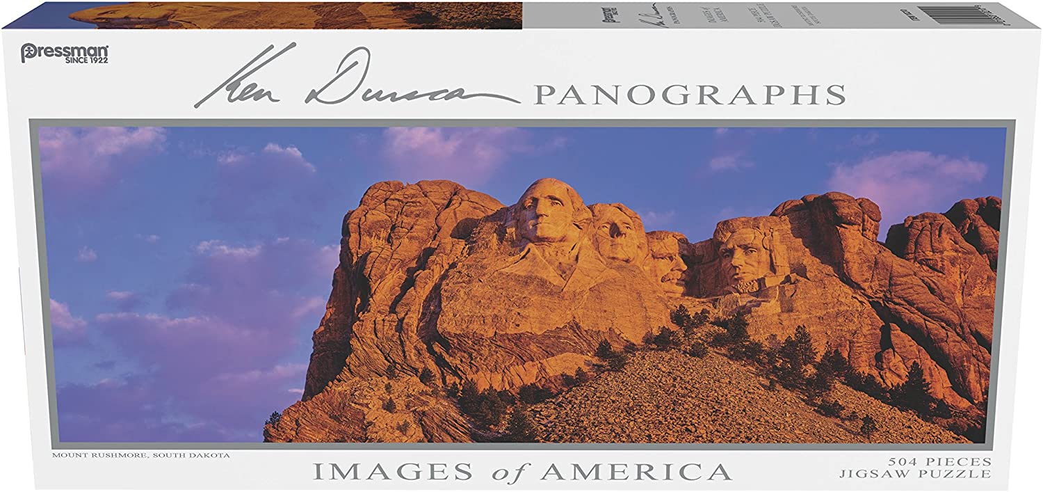 Images of America Panoramic Puzzle - Mt. Rushmore