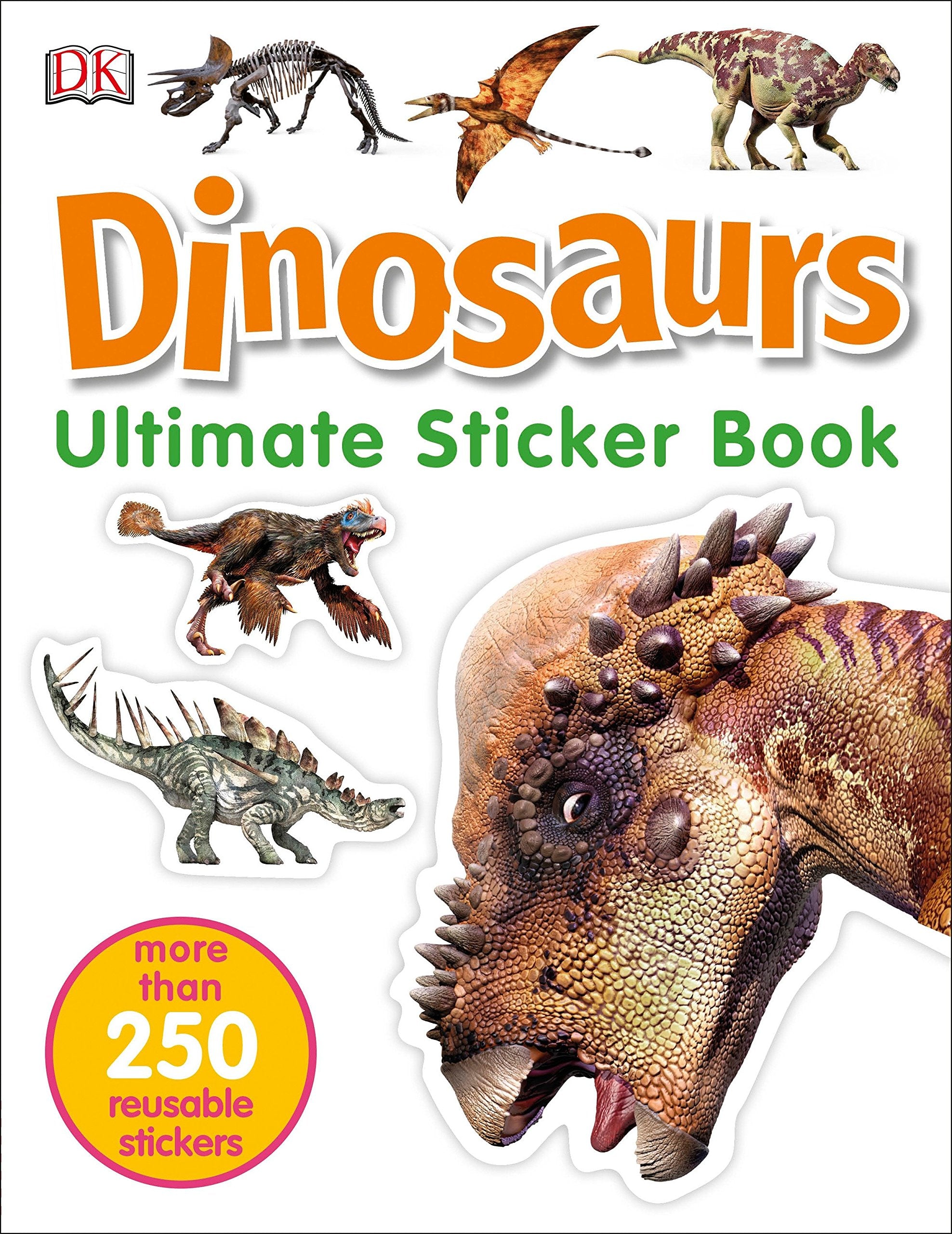 Ultimate Sticker Book: Dinosaurs